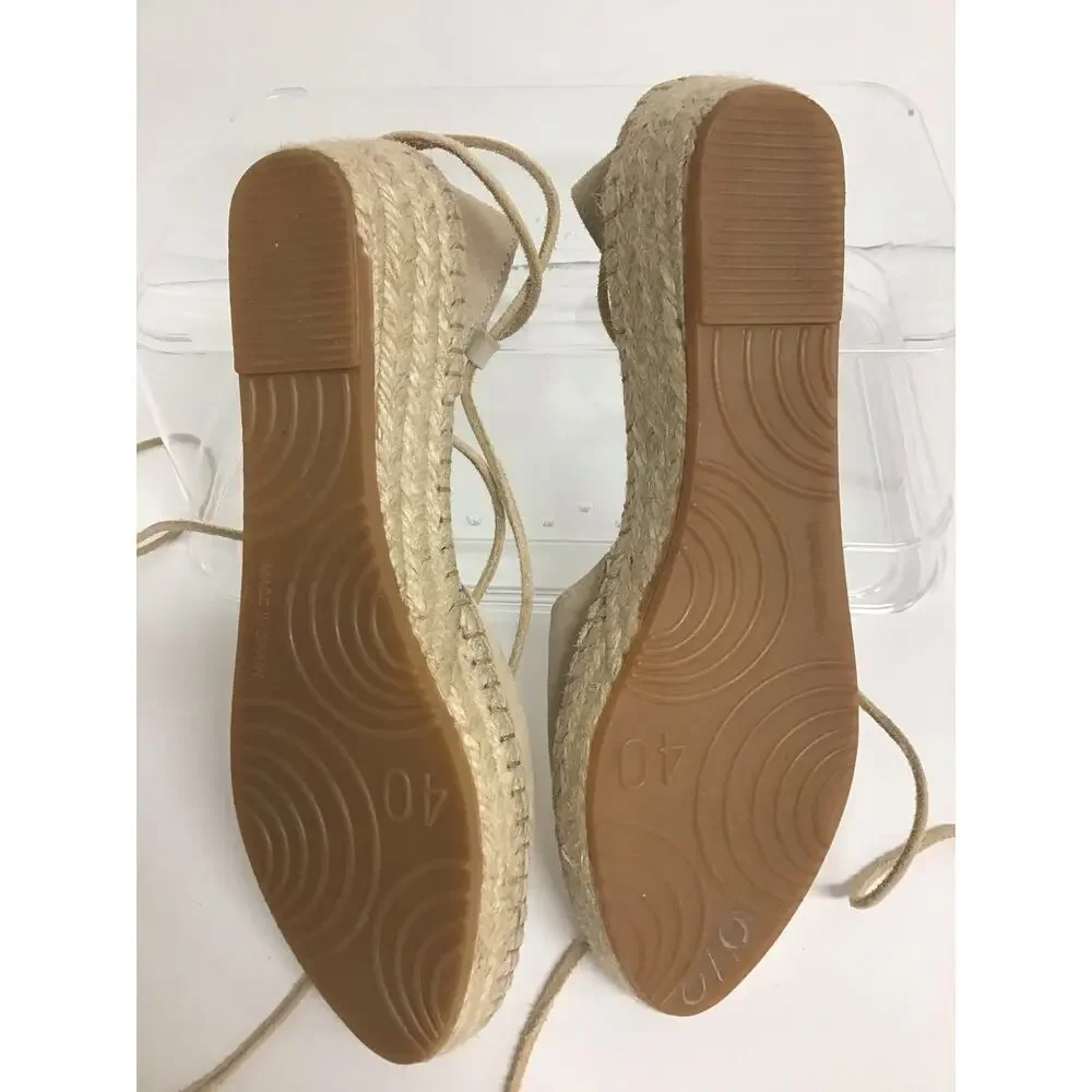 Fabiolas Tan‎ Sandals Women's EUR 40, US 9-9.5